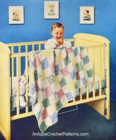 Crochet Baby Blanket - Sugar 