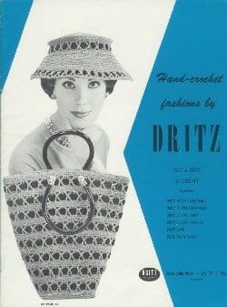 Vintage Crochet Pattern Book - Hand Crochet Fashions by Dritz Hand Crochet Fashions by Dritz